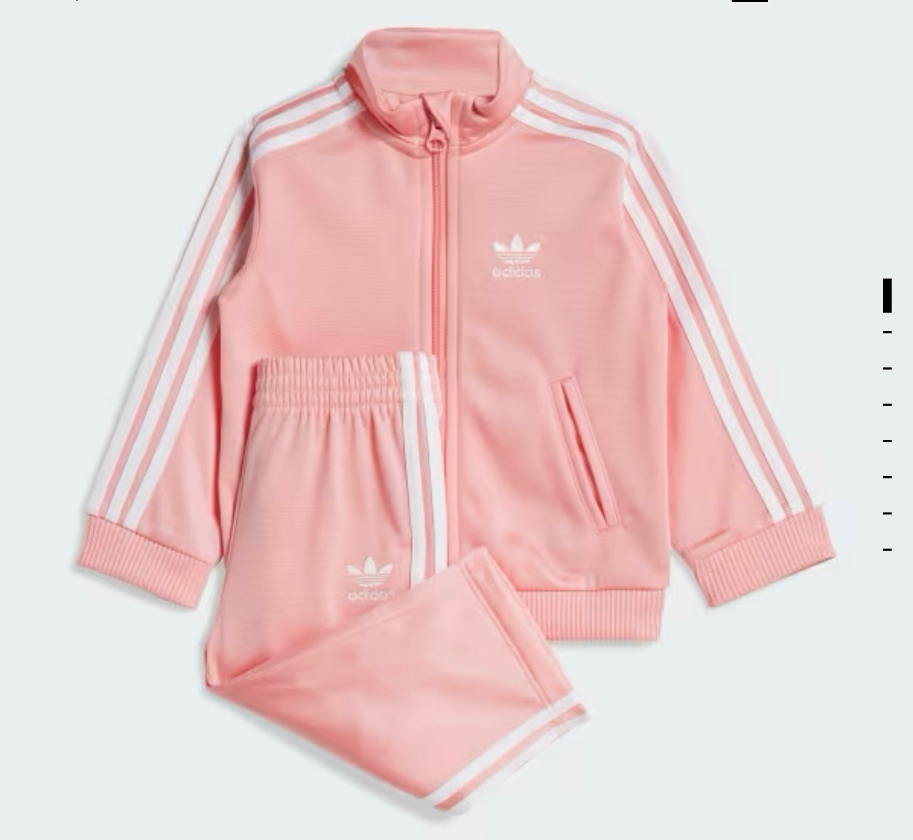 Kids Adidas SST tracksuit