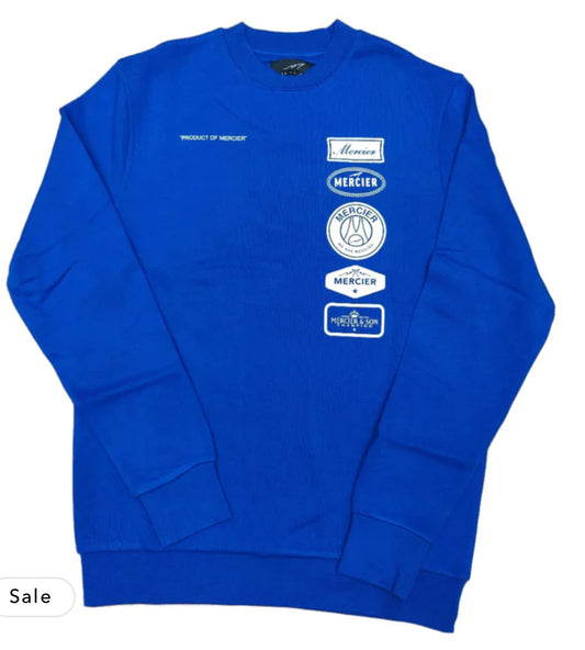 MERCIER Printed Badge Sweat