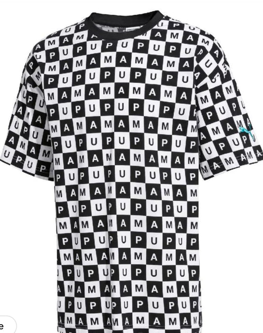 PUMA Checkboard AOP Tee