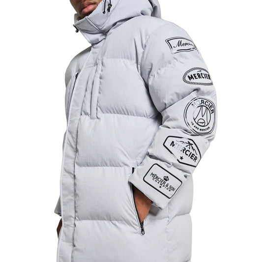 Mercier Stealth Gloss Long Padded Jacket