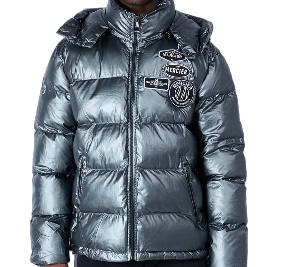Mercier Metallic Mono Badge Jacket