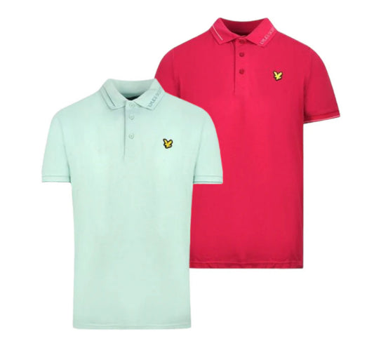 Lyle & Scott Branded Collar Polo