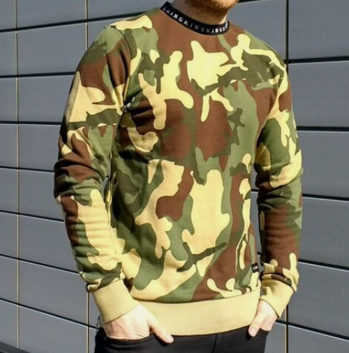 KING Apparel Aldgate Camo Sweatshirt