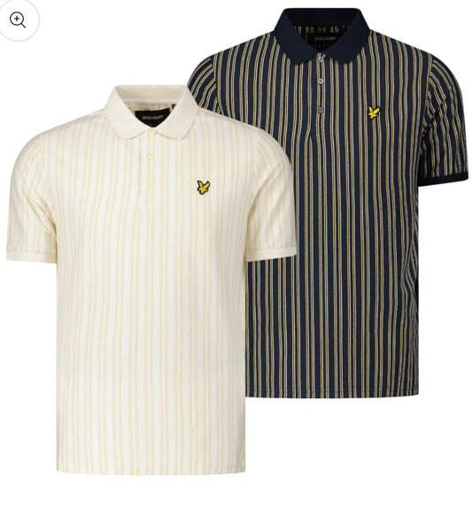 Lyle & Scott Pinstripe Polo