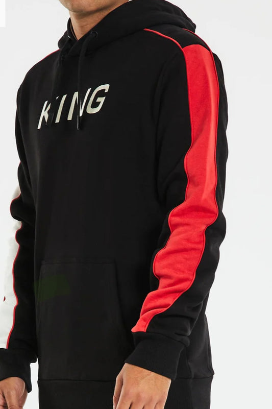 KING Apparel Stepney Tracksuit Hoodie Black
