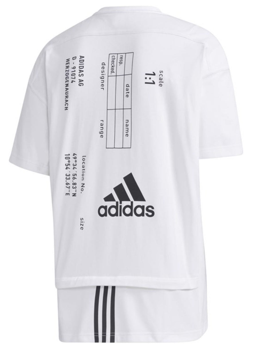 Adidas Men’s Tech Fabric Mix T-Shirt
