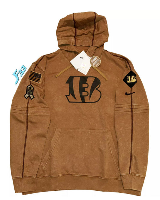 Nike  NFL Cincinnati Bengals Salute Service Hoodie