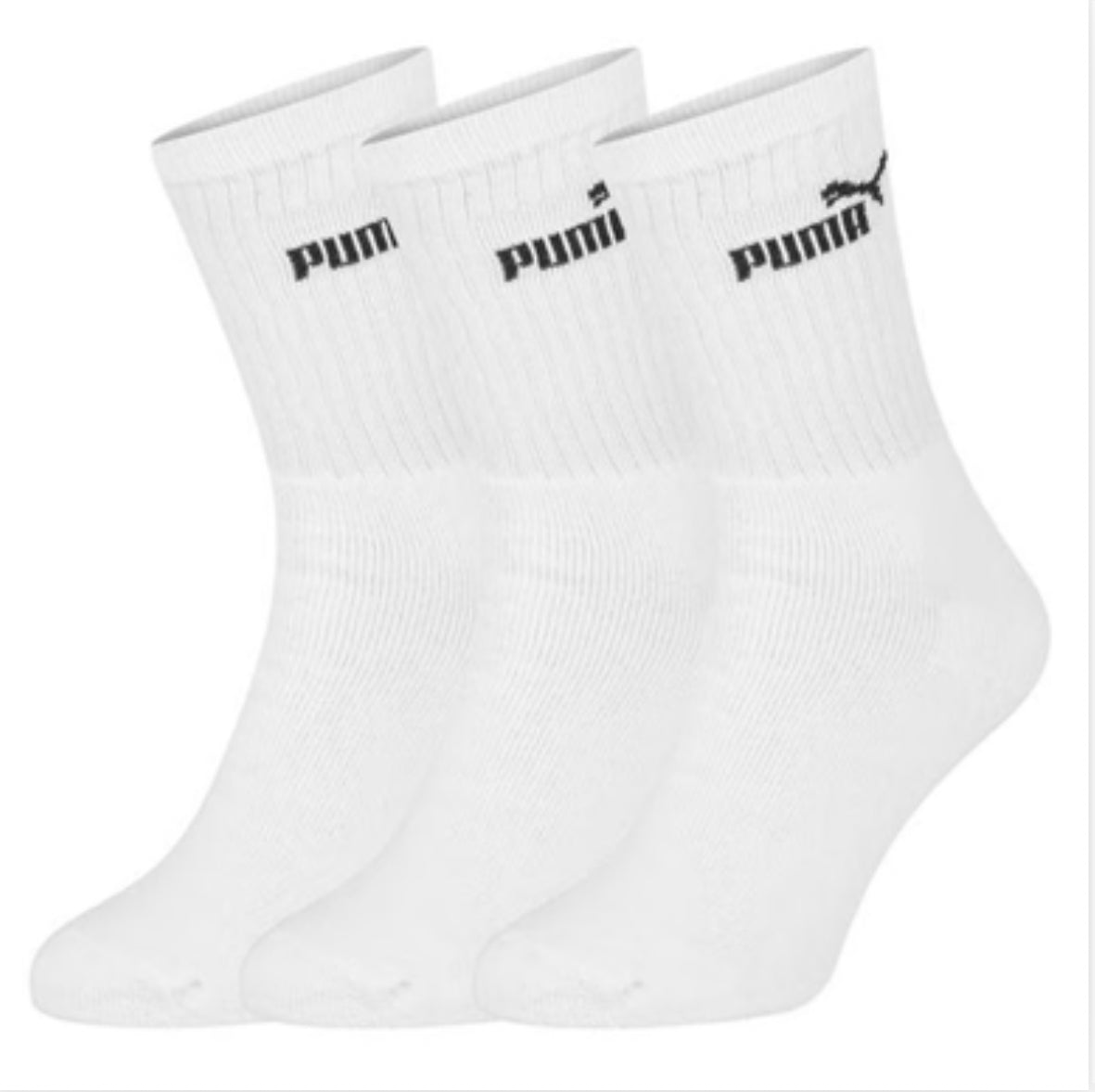 Puma Regular Crew Socks 3PK
