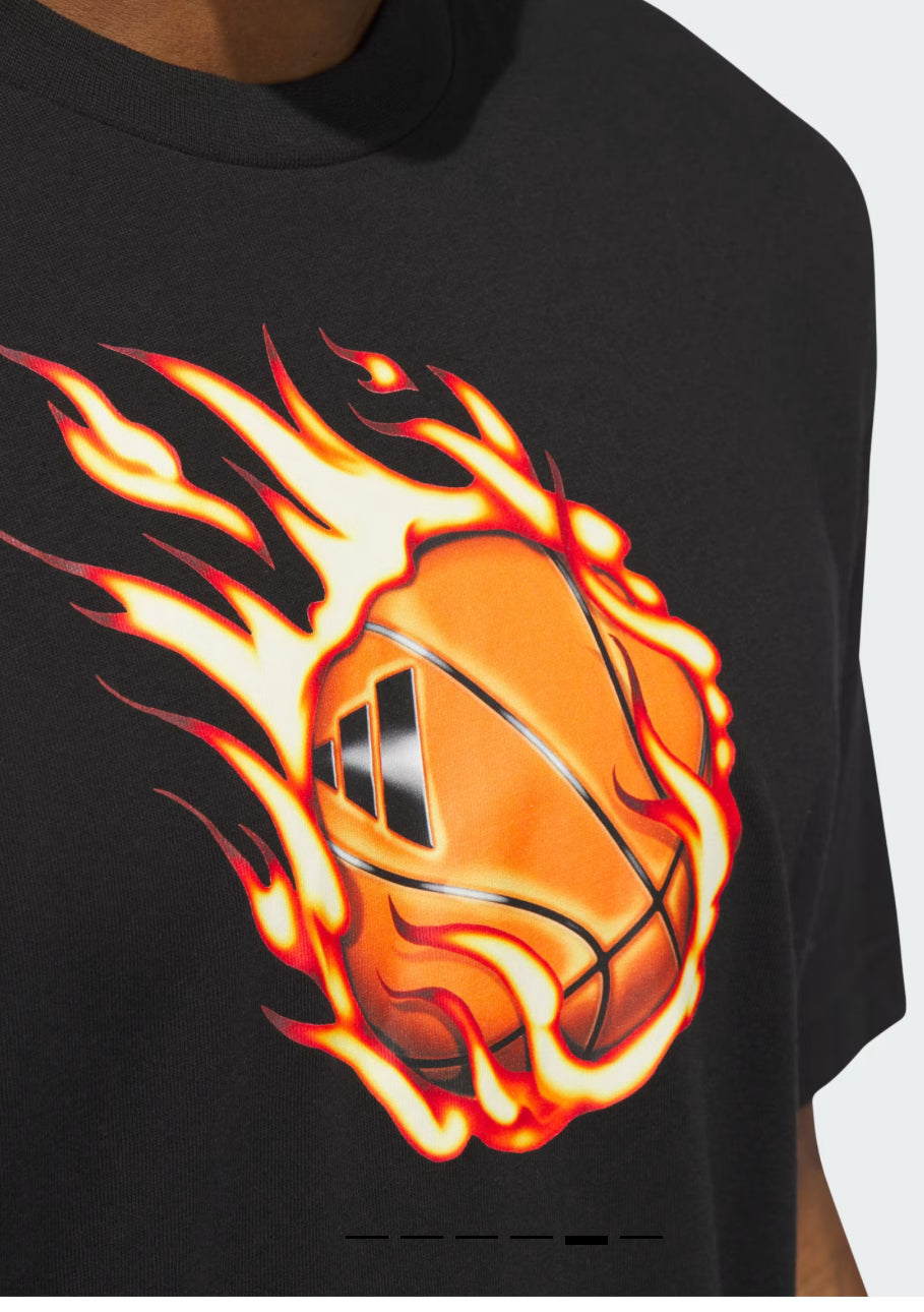 Adidas Onfire Basketball Graphic T-Shirt