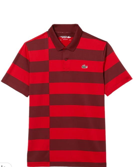 Lacoste Sport Striped Polo