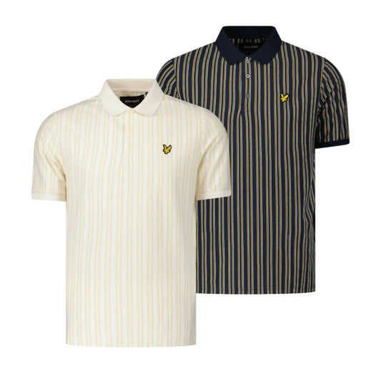 Lyle & Scott Pinstripe Polo