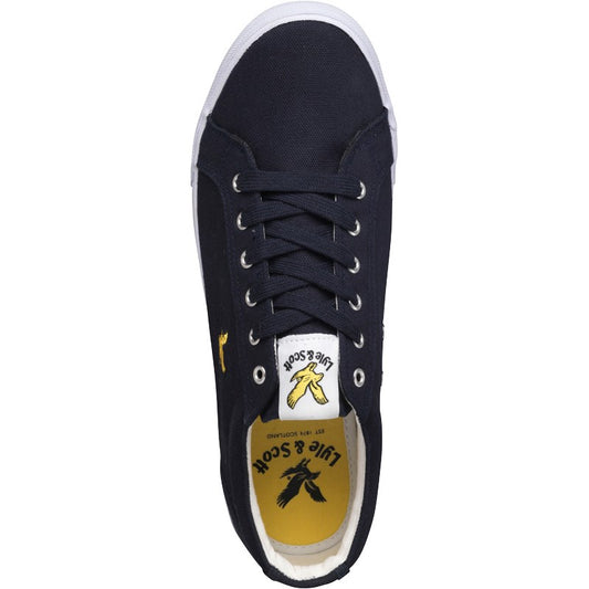 Lyle & Scott Halket Retro Canvas Trainer