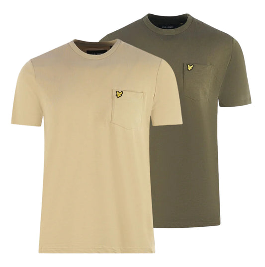 Lyle & Scott Tonal Pocket T-Shirt