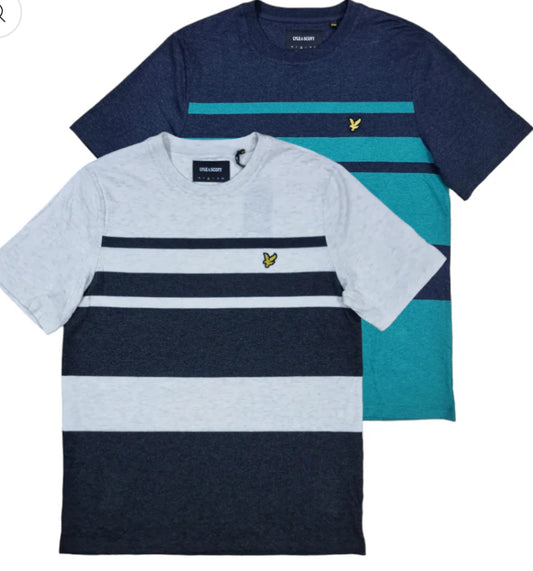 Lyle & Scott Multi Stripe T-Shirt