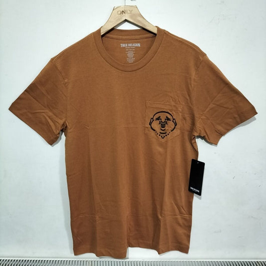 True Religion Buddha Face Pocket Tee