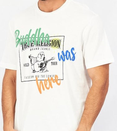 True Religion Buddha Was Here T-Shirt